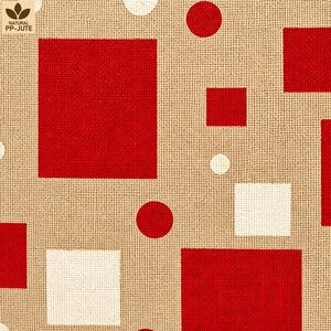 Sac de courses en jute naturel laminé, sac de courses pour la vente au détail, 30x30x15 cm, logo personnalisé, vente en gros, OEM, marque privée, modèle PH-JT-18 - Product Image 4