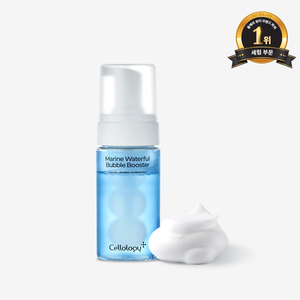 Cellology Marine Waterful Bubble Booster 95 ml |   Paquete de mascarillas hidratantes en capas, agua de mar profunda, ácido hialurónico, agua de mar calmante - Product Image 1