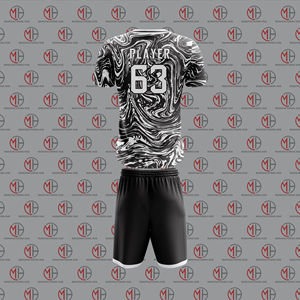 Nueva Temporada de Ropa Deportiva de Fútbol, Uniformes Transpirables de Entrenamiento, Camiseta de Fútbol de Manga Corta, Camisetas de Fútbol Sublimadas, Uniformes de Fútbol - Product Image 6