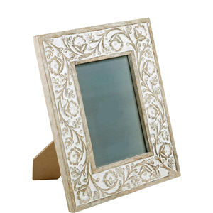 Cadre photo en bois massif fait main de qualité supérieure, élégant pour la table, idéal pour la maison, le bureau, le salon, style décoratif classique, moderne et rustique - Product Image 1