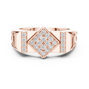 Anillo Clásico Solitario de Diamante Cultivado en Laboratorio, Corte Brillante, Oro Rosa de 18K para Mujer |   Certificado por IGI |   Ropa para Bodas y Fiestas |   Nuevo Diamante - Product Image 1