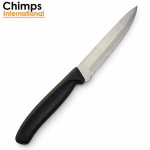 Cuchillo Multiusos de Acero Inoxidable con Acabado Cepillado y Mango de Plástico, Ambidiestro, Cuchillos de Cocina Adicionales, Precio Directo de Fábrica al Por Mayor - Product Image 1