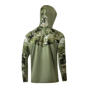 Sudadera con Capucha de Camuflaje de Manga Larga para Hombre, Camisa de Pesca con Protección Solar Anti-UV - Product Image 2