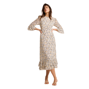 Vestido Midi Estampado Elegante para Mujer, Vestido de Playa para Vacaciones - Product Image 1