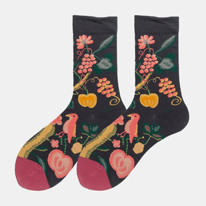 Chaussettes en coton à motifs multicolores, tendance, fonctionnelles, pour un usage quotidien estival, confortables, style tendance, offre ODM - Product Image 5