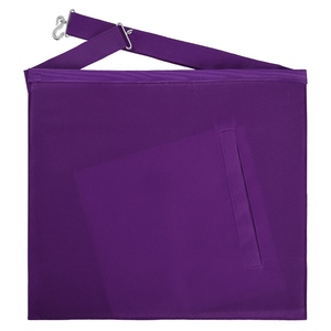 Delantal de Maestro Masón de Grados Superiores, Delantal de Terciopelo Verde para Ceremonias Masónicas, Delantal de Logia Masónica - Product Image 3