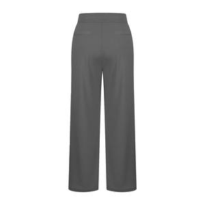 <b>Women</b> High Waist Wide Leg Yoga Pants Solid Color Straight Leg Workout <b>Trousers</b> Soft Stretch Activewear Casual Fitness Pants - Product Image 3