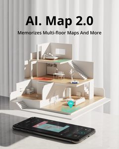หุ่นยนต์ดูดฝุ่น eufy RoboVac X8 พร้อมระบบนำทาง iPath AI, Map 2.0 และ Wi-Fi สำหรับขนสัตว์เลี้ยง สีขาว - Product Image 3