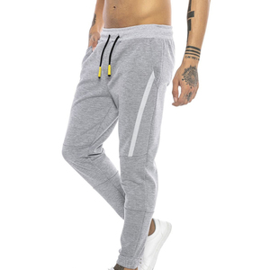 Wholesale Men's Sports Joggers Training Track Fitness Casual Pants Grey Canvas <b>Trousers</b> Pockets Lightweight New Factory's Design - Product Image 2