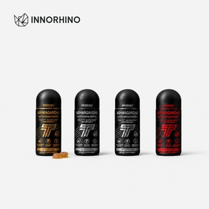 ขวดพลาสติก PS แบบโดมทรงกระสุน พรีเมียม ขนาด 5 มล. 8 มล. 10 มล. 15 มล. 35 มล. 60 มล. สำหรับบรรจุภัณฑ์อาหารเสริมแคปซูลอัชวาคานธา รับผลิตแบบ ODM/OEM - Product Image 1