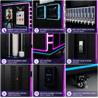 Distributeurs automatiques de boissons protéinées, kiosques de commande et de paiement en libre-service, distributeur intelligent de gain de masse, distributeur automatique de poudre protéinée