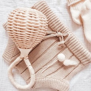 Vietnam Manufacturer Rattan <b>Rattle</b> Toys <b>Baby</b> Shower Gift Toy Set Wholesale Best Price Various Styles & Sizes - Product Image 5