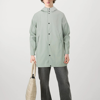 VANEK INTERNATIONAL Veste de sport unisexe à blocs de couleur, coupe-vent, imperméable, respirante, à capuche, en polaire matelassée, avec fermeture éclair sur le devant