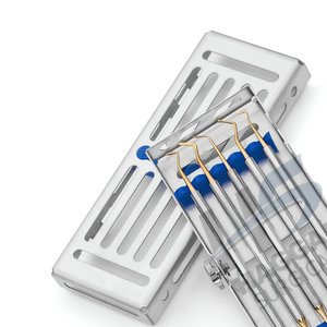 Kit de base d'instruments dentaires micro-parodontaux pour chirurgie buccale, en acier inoxydable, manuel, à source d'alimentation, instruments chirurgicaux dentaires - Product Image 6