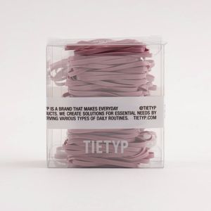 Coleteros TIETYP, Bandas Elásticas de Goma de Color Sólido, Minimalistas y Modernas para Uso Diario, Paquete para Mujer, Empaquetado en Cartón, Hecho en Corea - Product Image 2