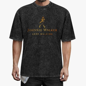 เสื้อยืดลำลองสไตล์สตรีทแวร์สำหรับผู้ชาย วินเทจ พิมพ์ลายดิจิทัล ผลิตตามสั่ง เป็นมิตรต่อสิ่งแวดล้อม แห้งเร็ว ระบายอากาศได้ดี ซักได้ ผลิตจากโพลีเอสเตอร์/คอตตอน - Product Image 2