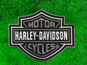Juego de parches para motociclistas Harley Davidson – Diseño de escudo termoadhesivo para chaquetas y chalecos - Product Image 6