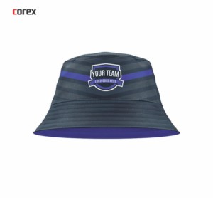 Custom <b>Bucket</b> <b>Hat</b> Polyester Mesh Unisex Outdoor Casual Spring Summer Adult Heat Transfer Printing Front Logo - Product Image 2
