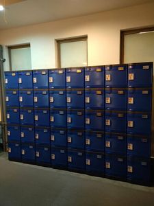 Cheap Keyless Coin Token Operated Master <b>Key</b> Control Security <b>Lock</b> Made Taiwan Soung Pieng Co. Ltd for Market Place Supermarket - Product Image 2