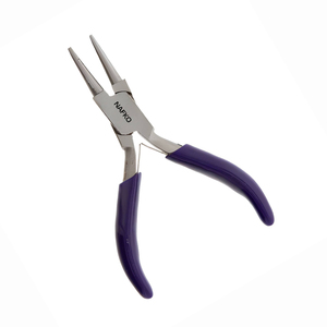Top Selling Stainless Steel High Performance Jewelry <b>Bench</b> <b>Tools</b> Craft Designer's Mini Pocket Size Round Nose Pliers 100mm - Product Image 1