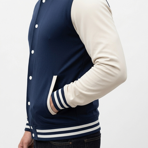 Modern Fit Sports Varsity Jacket For Men's Clothing Manufacturing Custom Services Durable Fabric jacket for men men's jackets - Product Image 5