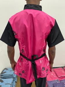 Veste de toilettage pour animaux de compagnie en gros à fermeture à glissière professionnelle/veste de toilettage pour animaux de compagnie unisexe sur mesure - Product Image 2