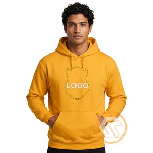 Sudadera con Capucha Amarilla para Hombre, con Logotipo Estampado en la Parte Delantera, Corte Regular, Estilo Casual, para Otoño, Iota |   Phi - Product Image 3