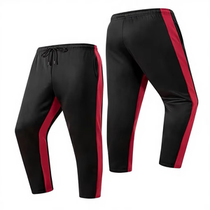 Pantalon de jogging décontracté en velours côtelé pour homme, coupe droite, taille élastique, pour sports de plein air, 100 % coton, séchage rapide, automne, fabriqué au Bangladesh - Product Image 1