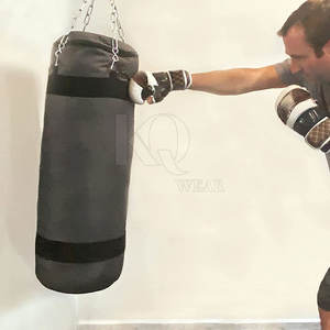 Saco de Boxeo Colgante de Cuero de Alta Calidad, Diseño Resistente para Práctica de Boxeo, Kickboxing y Artes Marciales en Casa o Gimnasio Profesional - Product Image 5