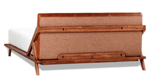 Indian Rosewood (Sheesham) Wood <b>Platform</b> <b>Bed</b> <b>Frame</b> Solid Wood Traditional Design Without Storage Base - Product Image 5