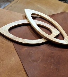 Correa y Clip para Bolsa Hechos a Mano en India con Mango de Bambú, Accesorios de Equipaje de Madera, Excelente para Bolsas de Ropa, Venta al por Mayor - Product Image 2