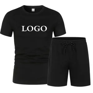 Conjunto Deportivo de Verano para Hombre, Camiseta Polo con Combinación de Colores, Pantalones Cortos, 2 Piezas, Ropa Casual, Conjunto Corto Ajustado para Hombre - Product Image 1