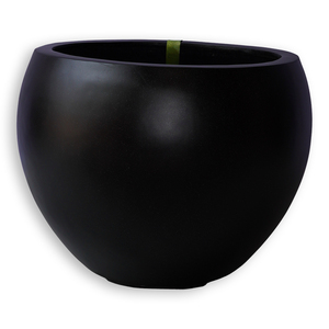 Jardinière en fibre de verre résistante aux intempéries 5L, design minimaliste vietnamien, pot de fleurs d'intérieur HEERLE, lot de 49, 36, 25 pots ronds pour plantes. - Product Image 5