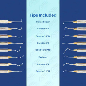 Dentist Handle Tool Set Dental Surgical Instruments Medic Instruments Professional Dental Stainless Steel Teeth Cleaning - Product Image 3