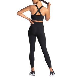 OEM Customized New Seamless Lightweight Breathable Reversible High Waist Yoga Legging Set for Women Gym & Fitness - Product Image 1