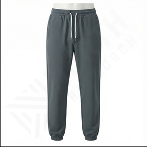 Clothing Manufacturer 320gsm French Terry Cotton <b>Stack</b> Sweatpants Plus Size Women's Pants & Trousers <b>Jogger</b> Pants For Men - Product Image 2