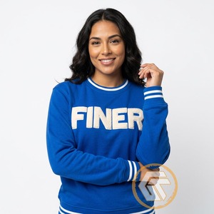 เสื้อสเวตเชิ้ตคอกลมปักลายตามสั่งสำหรับผู้หญิง Zeta Phi Beta สำหรับฤดูใบไม้ร่วง/ฤดูหนาว ผลิตจากผ้าฝ้าย ขายส่ง - Product Image 3