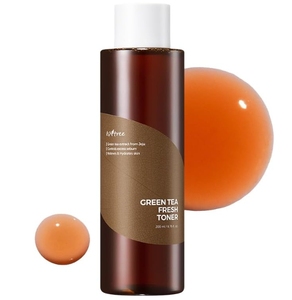 Tónico Facial ISNTREE Green Tea Fresh de 200 ml, 6.76 fl.oz, Cuidado de la Piel Coreano, Tónico para Piel Grasa, Control de Sebo, Hidratante y Refrescante - Product Image 1