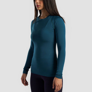 100% Breathable And Quick Dry <b>Women</b> <b>Compression</b> Shirts Affordable Price <b>Women</b> <b>Compression</b> Shirts - Product Image 3