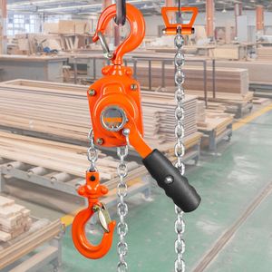 Paranco a Catena Manuale Weston da 1/2 Tonnellata (1100 Libbre) con Leva, Capacità 5 FT, in Acciaio al Carbonio Zincato G80, Freno a Doppia Zampa, 3m Massimo 6m - Product Image 2