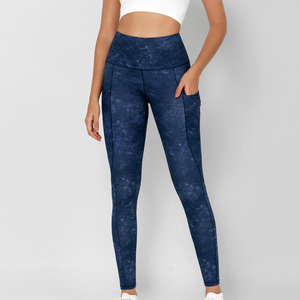 Leggings de yoga respirants et élastiques pour filles, dernière mode, couleur unie, leggings de fitness pour femmes - Product Image 4