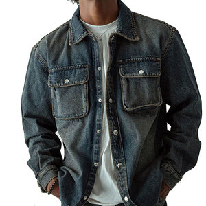 เสื้อเชิ้ตเดนิมแฟชั่นพรีเมียม ลดราคาพิเศษ ผลิตจากผ้าฝ้าย 100% สวมใส่สบาย ราคาขายส่งจำนวนมากจากผู้ผลิตชั้นนำ - Product Image 5