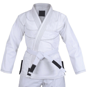 Uniforme de BJJ de Color Blanco Personalizable, Hecho a Mano Profesionalmente, de Primera Calidad, con el Diseño Más Reciente, 100% Algodón, el Más Vendido - Product Image 5