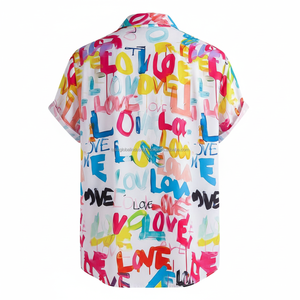 เสื้อเชิ้ตคิวบาผู้ชาย ระบายอากาศได้ดี รับผลิตตามแบบ OEM ขายส่ง - Product Image 2