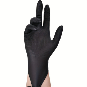 Gants en nitrile industriels de qualité supérieure, haute adhérence, vente en gros, jetables, en vrac, stock disponible, exportation - Product Image 1