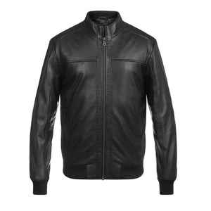 Vestes en cuir de bonne qualité à prix abordable, col fin, couleur personnalisée, vestes écologiques - Product Image 2