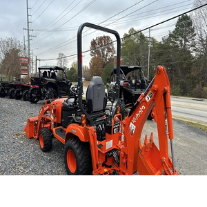 Chargeuse sur pneus Kubota BX23S d'occasion, tracteur 23 CV, mini-chargeuse 3 tonnes, pelle rétrocaveuse, tondeuse pour travaux agricoles et de construction - Product Image 6