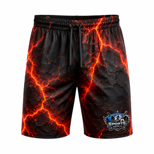 Pantalones Cortos de Fútbol de Primera Calidad, Malla de Poliéster Refrigerante, Secado Rápido, Flexibles, Duraderos, Tejido Deportivo de Alto Rendimiento - Product Image 1