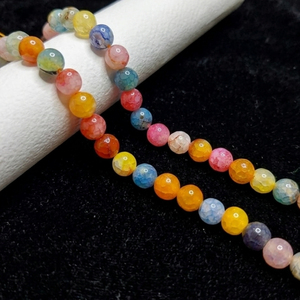 Natural Onyx Round Faceted <b>Beads</b> Round Loose <b>Beads</b> Wholesale Natural <b>Stone</b> <b>Beads</b> Ideal for DIY Jewelry Making - Product Image 5