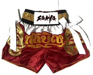 Short de boxe Muay Thai pour hommes, design personnalisé, dernier modèle / Shorts MMA en satin légers à prix de gros - Product Image 6